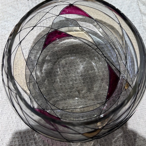 ✨Exquisite Vintage Partylite Mosaic Calypso Large Candle Votive Holder or Bowl✨ - Picture 4 of 15